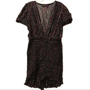 Free People Baby Love Sheer Puff Sleeve Smocked Mini Romantic Whimsigoth Boho